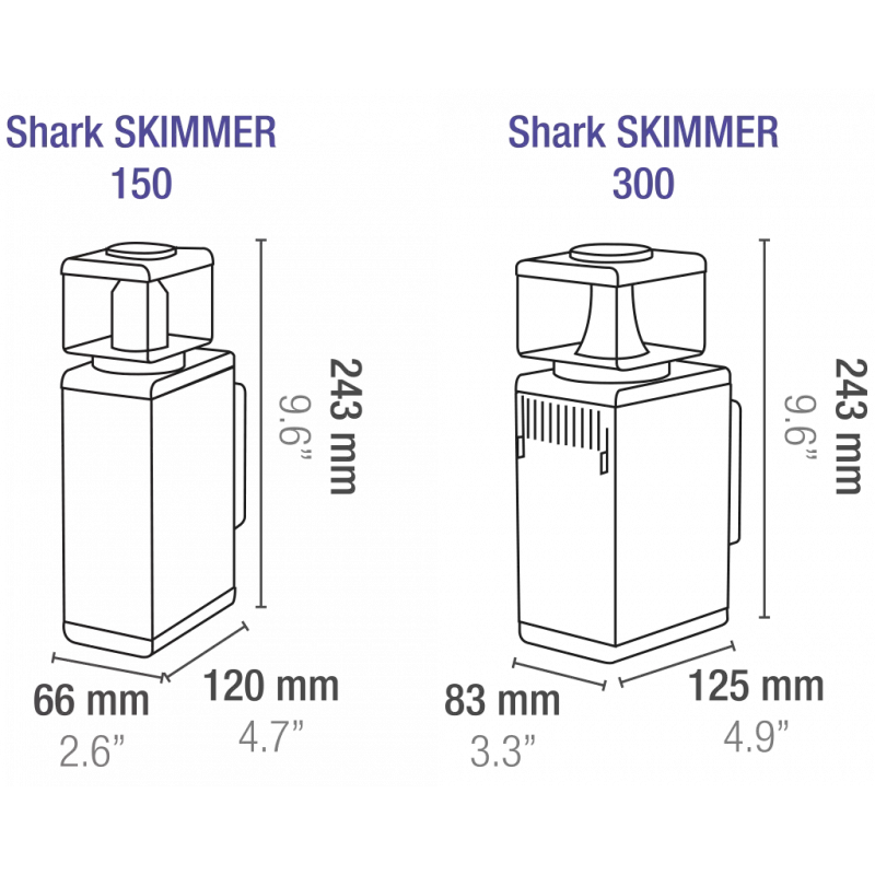 Möchten Sie Sicce Shark Skimmer 150EU kaufen? | Coralandfishstore.nl