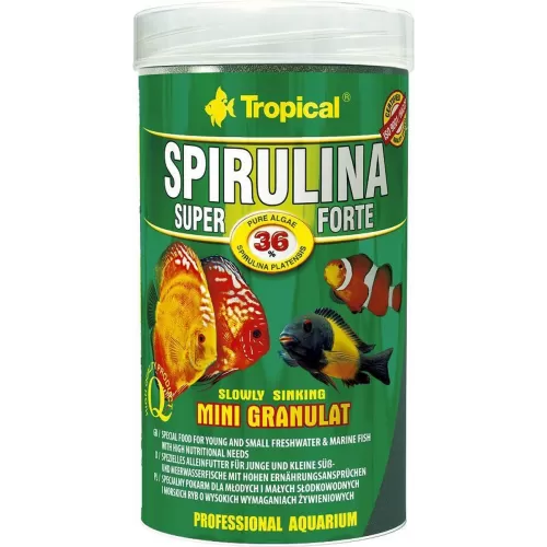 Tropical Spirulina super forte granulaat 36% 250ml