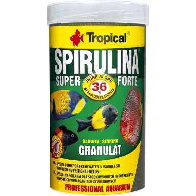 Tropical Spirulina super forte granulaat 36% 1000ml