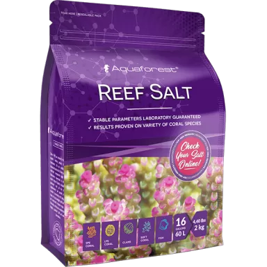 Aquaforest reef salt 2 kg.