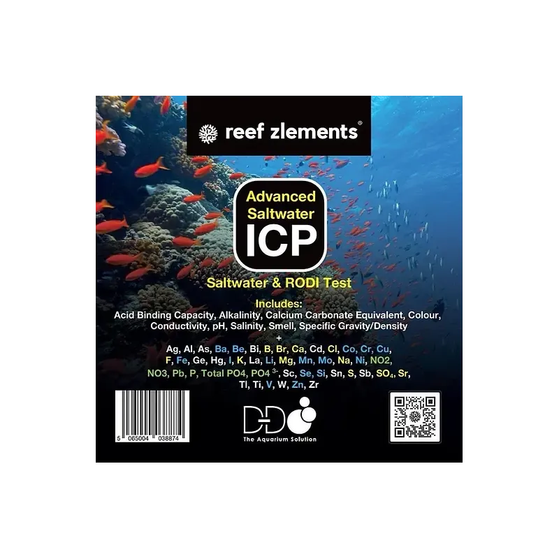 Reef Zlements ICP-Test (RODI + Salzwasser) kaufen? | Coralandfishstore.nl