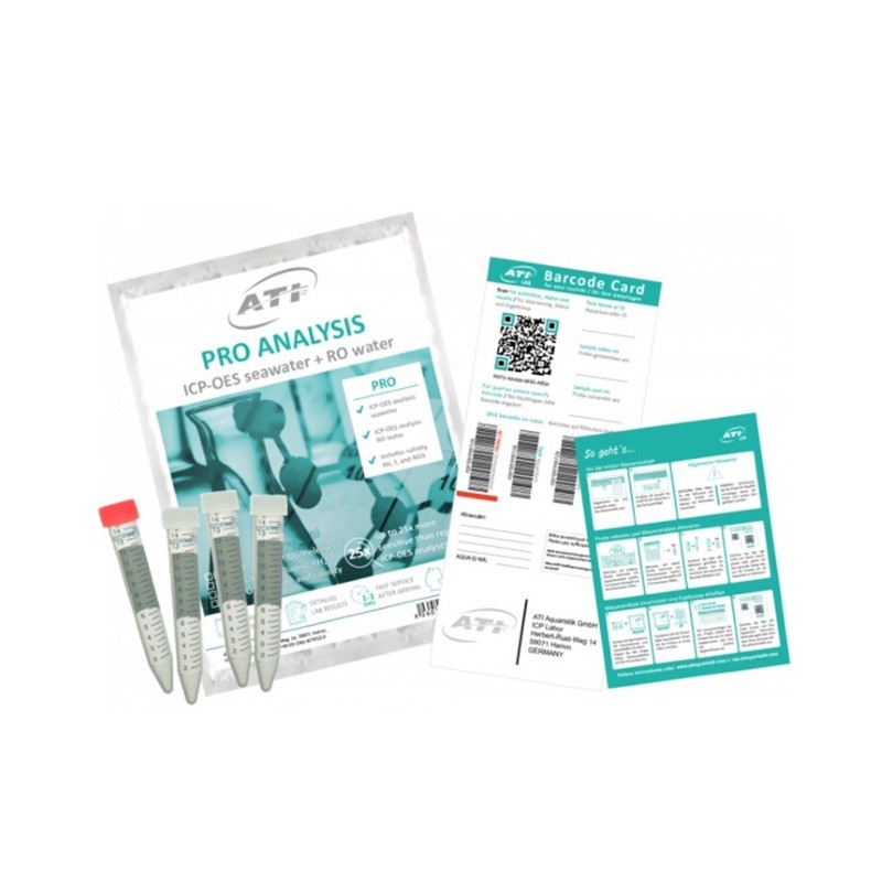 ATI ICP-OES Water Analysis bestellen ? l Coralandfishstore.nl