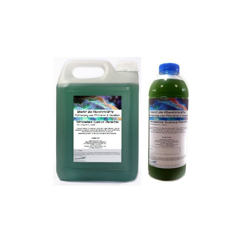Plankton24 Tetraselmis suecica Plankton zuchtansatz 1000ml Plankton24 Tetraselmis suecica Plankton zuchtansatz 1000ml