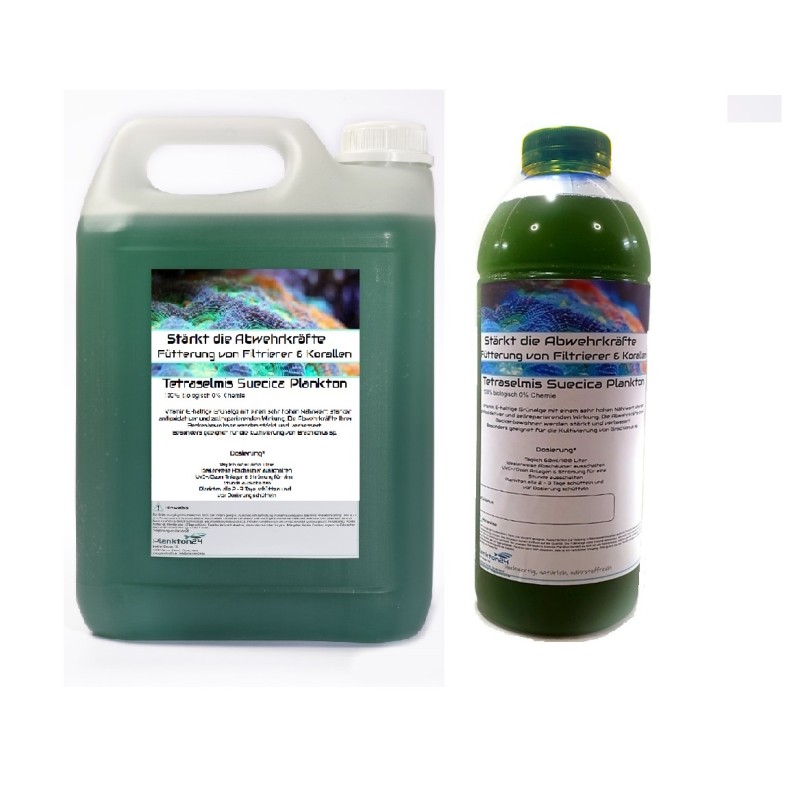 Plankton24 Tetraselmis Suecica plankton 1000ml Plankton24 Tetraselmis Suecica plankton 1000ml