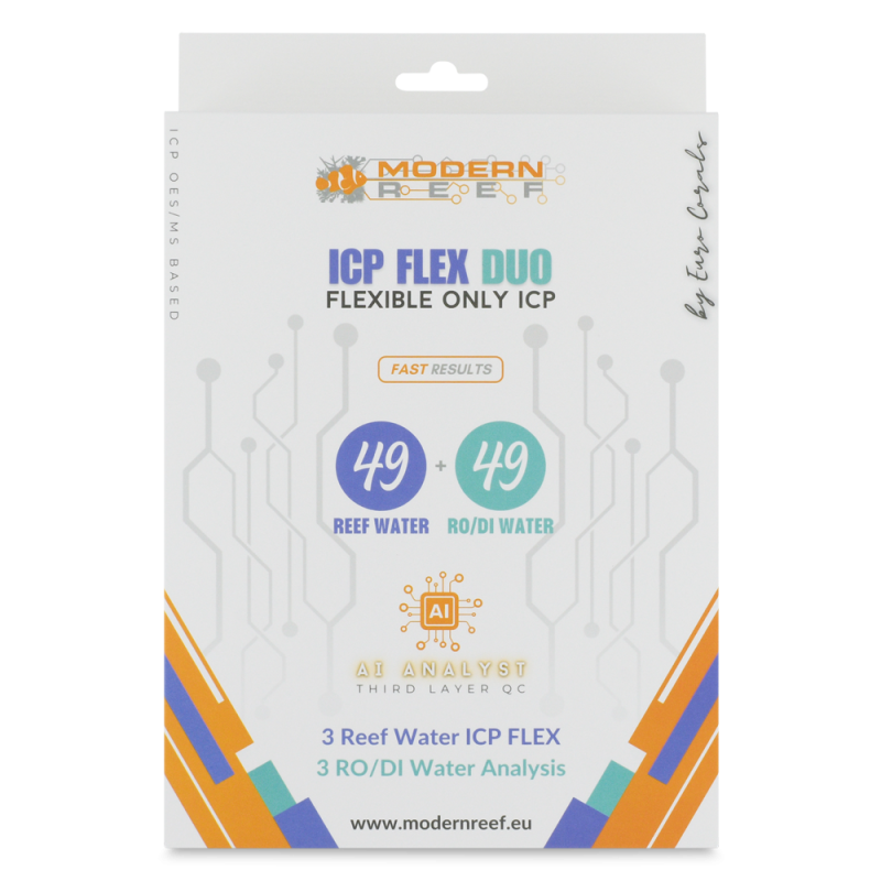 Modern reef ICP FLEX DUO 3-SET Reef Water ICP FLEX + 3 RO/DI