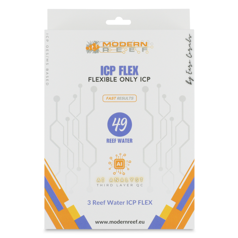 Modern reef ICP FLEX 3-SETS (3 ICP Reef Water ICP FLEX)