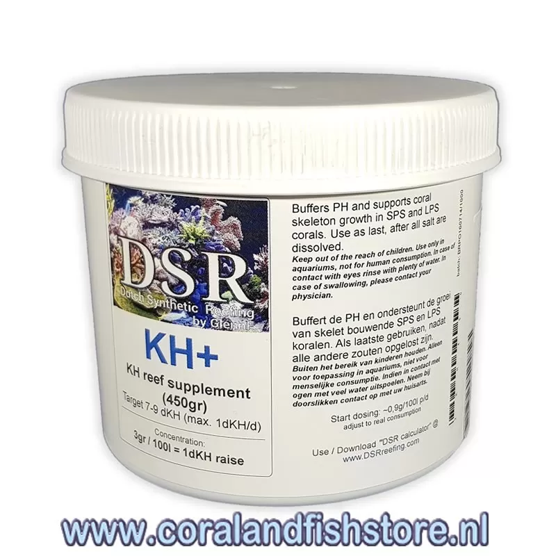 DSR KH+ (KH verhogen): natriumcarbonaat DSR KH+ (KH verhogen): natriumcarbonaat