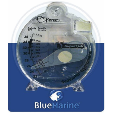 Blue marine hydrometer
