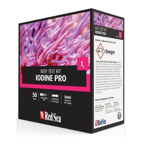 Red Sea Iodine Pro Test Kit (50 tests)