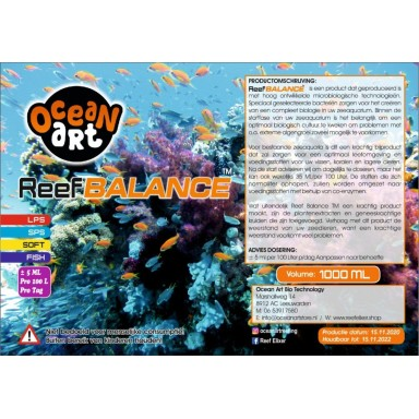 Ocean Art Reef Balance 1 Liter