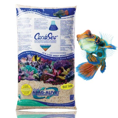 Caribsea Live sand - 1-2mm 9,07kg | Coralandfishstore.nl