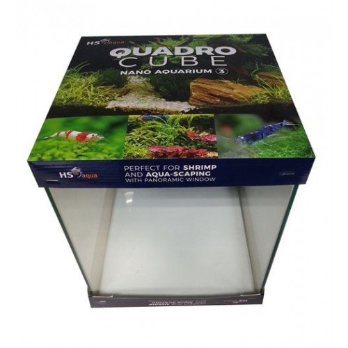 HS Aqua Aquarium Volglas Quadro Cube No 3 30x30x35cm