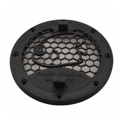 Swiss Marine Screen Top Feeding Portal Black