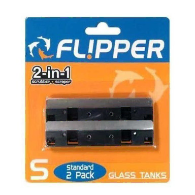 Flipper blades standaard SS 2pck