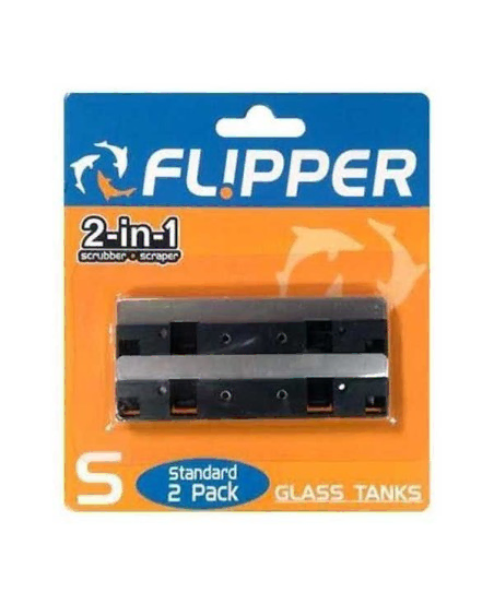 Flipper blades standaard SS 2pck